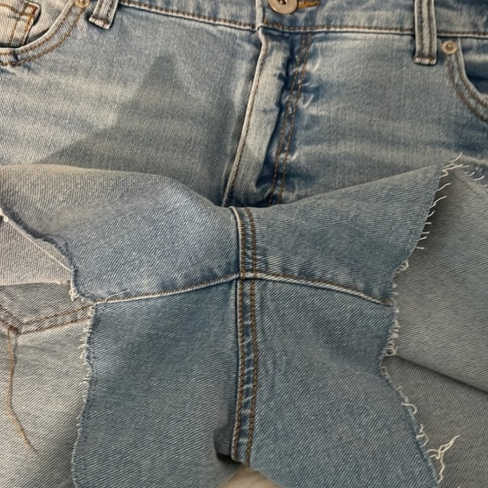 INC International Concepts Light Blue Denim Jean Shorts - Picture 7 of 7